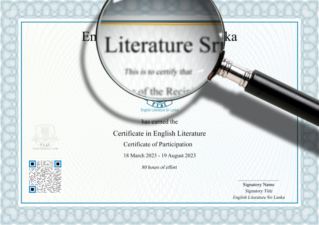ELSL Certificate