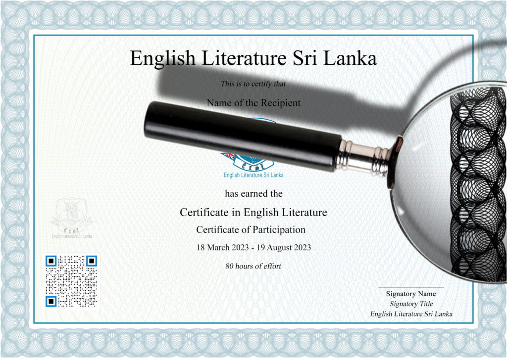 ELSL Certificate